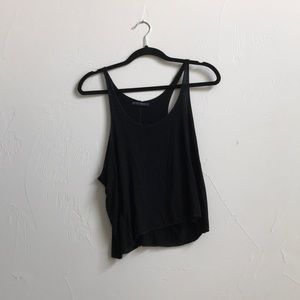 Brandy black tank top